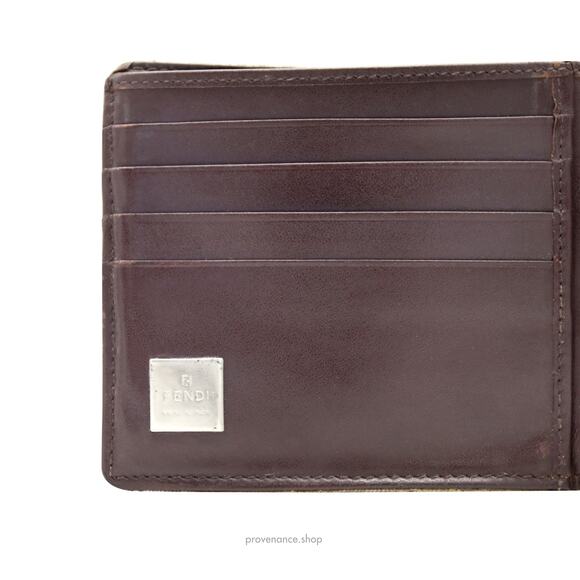 🔴 Fendi Bifold Wallet - Micro FF Zucca - Picture 6 of 8